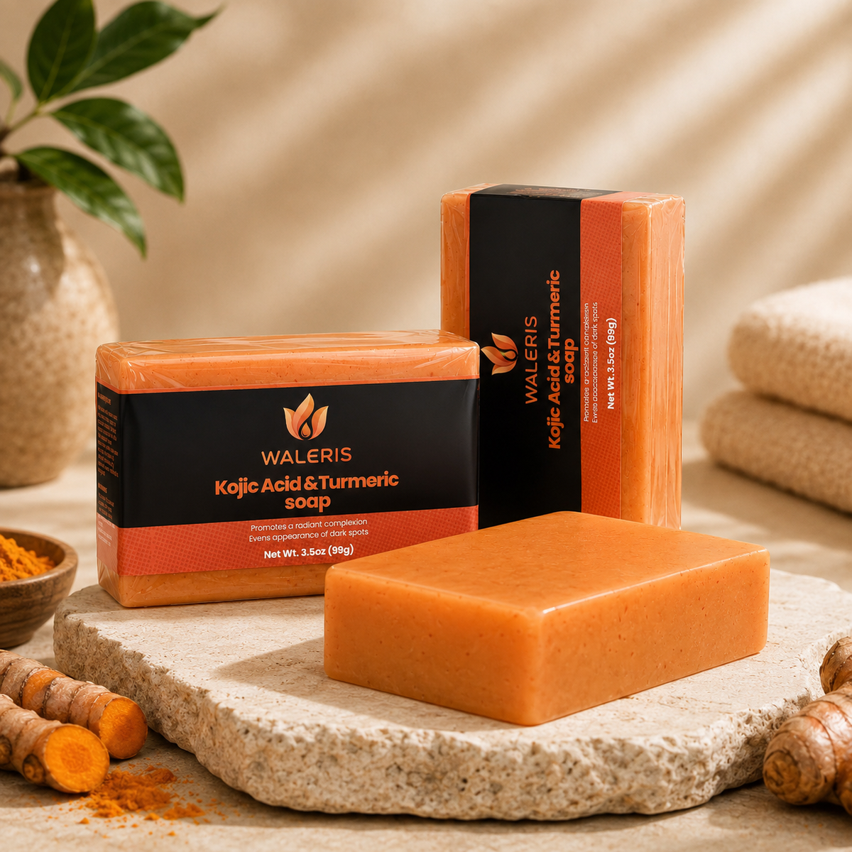 Kojic Acid & Turmeric Soap